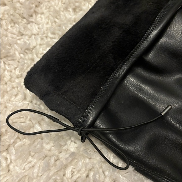 Wide calf, black wedge boot - Picture 2 of 4